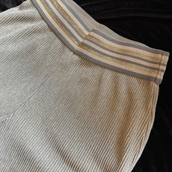 ett:twa by Anthropologie shimmer palazzo pants XS - Picture 2 of 12